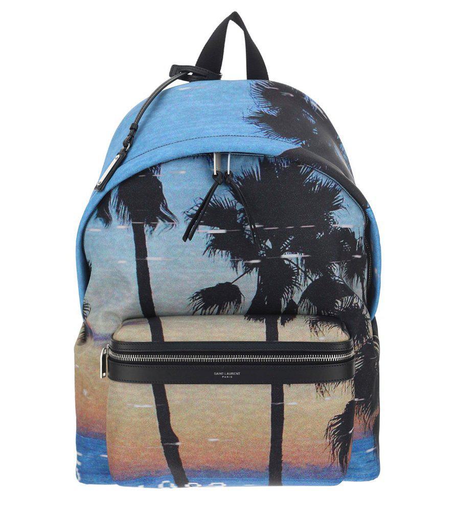 商品Yves Saint Laurent|Saint Laurent All-Over Sunset Pattern Backpack,价格¥6050,第1张图片
