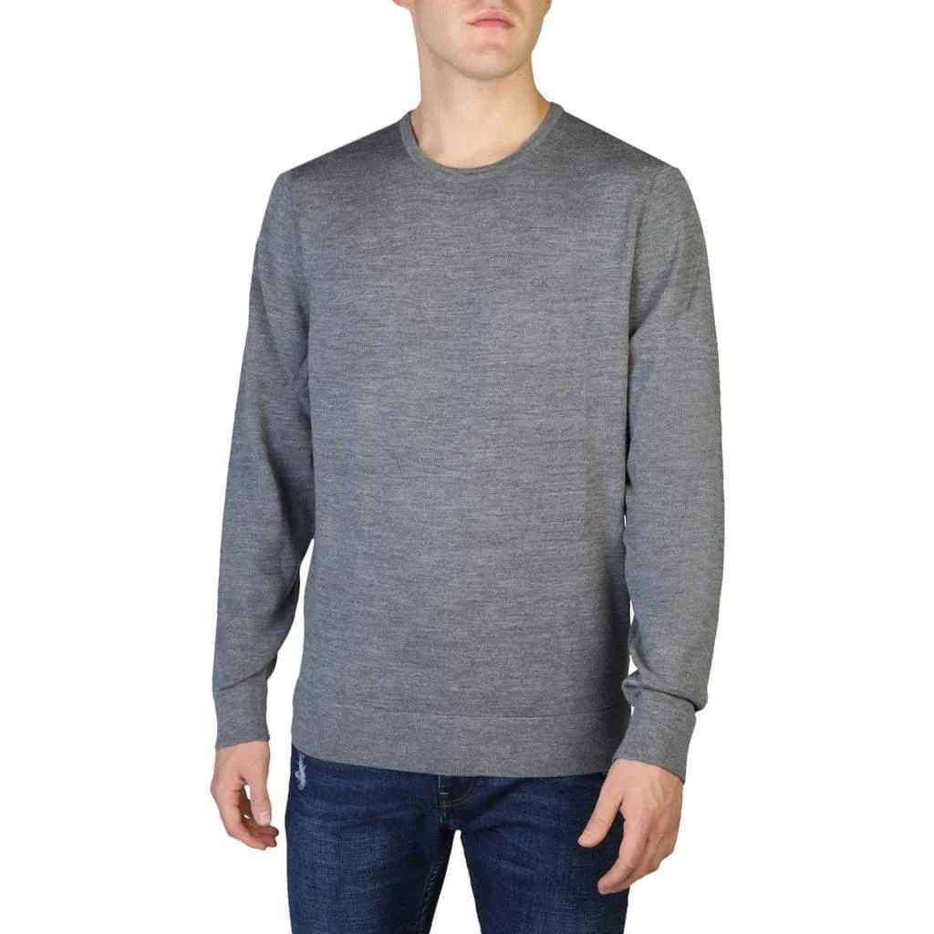 商品Calvin Klein|Calvin Klein round neck wool  Sweatshirt,价格¥688,第5张图片详细描述