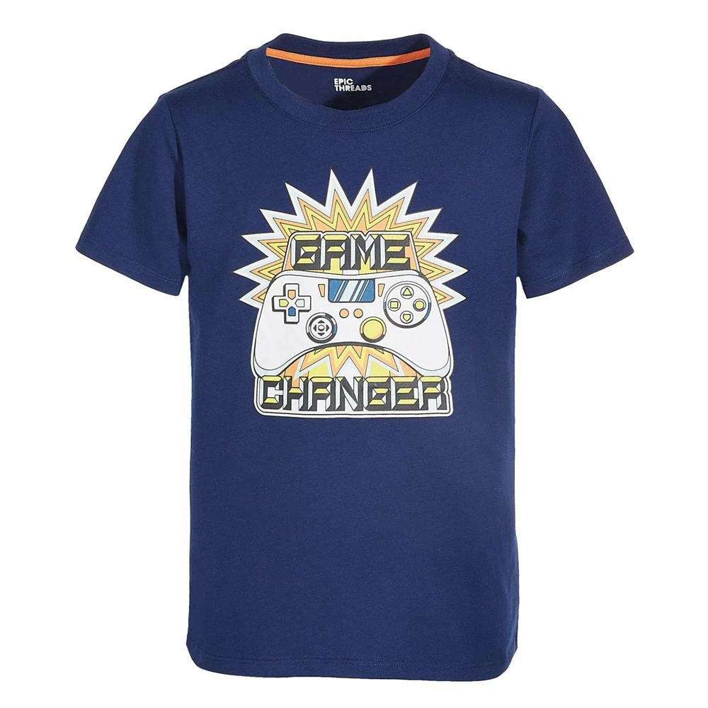 商品Epic Threads|Big Boys Game Changer Graphic T-Shirt, Created for Macy's,价格¥118,第1张图片