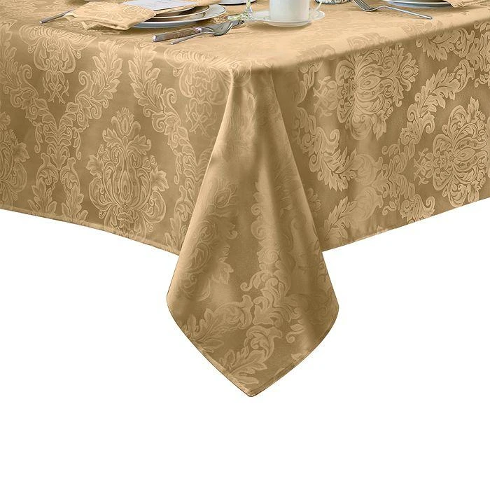 商品Elrene Home Fashions|Elrene Barcelona Jacquard Damask Oblong Tablecloth, 120" x 60",价格¥303,第1张图片