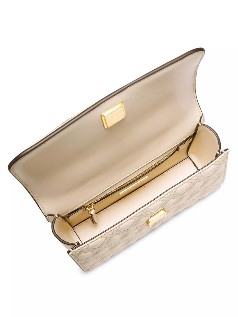 商品Tory Burch|Small Fleming Leather Tassel Crossbody Bag,价格¥3949,第3张图片详细描述