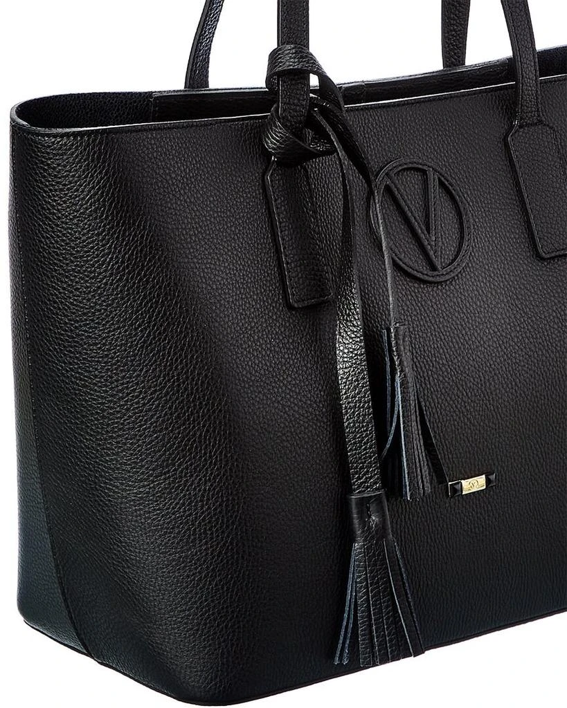 商品Mario Valentino|Valentino by Mario Valentino Lynn D Plate Leather Satchel,价格¥2437,第3张图片详细描述