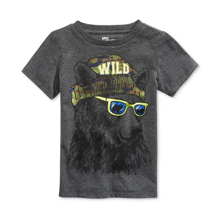商品Epic Threads|幼童/小童Graphic-Print T-Shirt, Toddler & Little Boys (2T-7), Only at Macy's,价格¥52,第2张图片详细描述