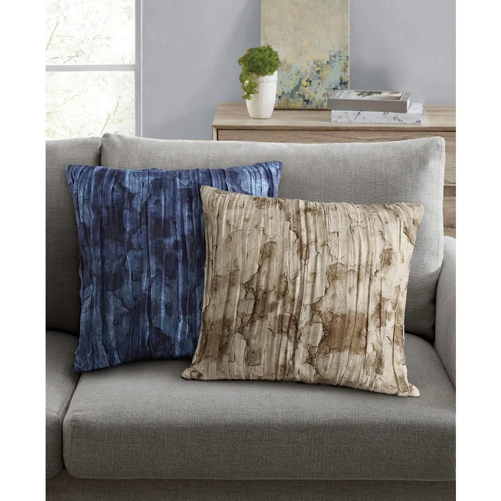 商品Michael Aram|CLOSEOUT! Pleated Watercolor Decorative Pillow, 20" x 20",价格¥1352,第4张图片详细描述