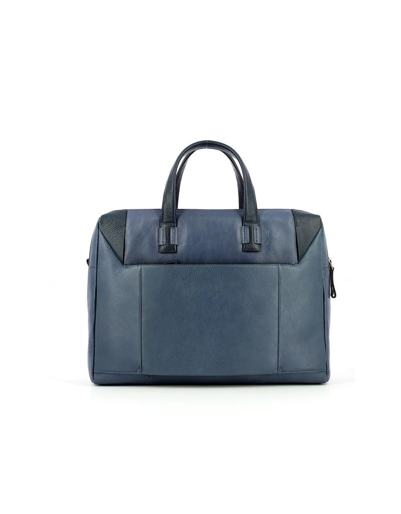 商品PIQUADRO|Blue Briefcase,价格¥2650,第4张图片详细描述