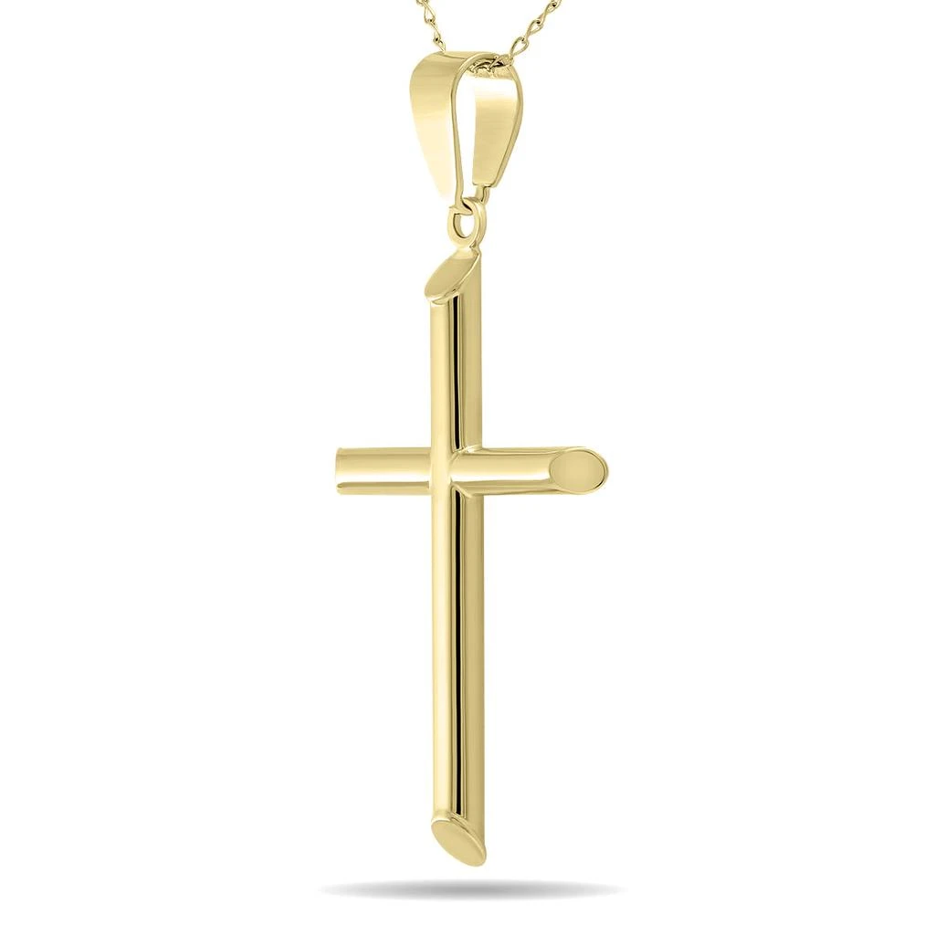 商品SSELECTS|Simple Thin 10K Yellow Gold Cross Pendant Necklace,价格¥1058,第2张图片详细描述