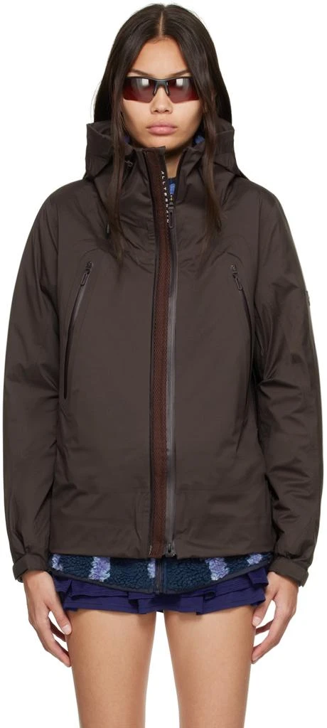 商品DESCENTE|SSENSE Exclusive Brown Creas Jacket,价格¥1860,第1张图片
