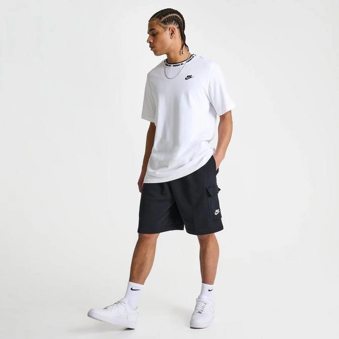 商品NIKE|Men's Nike Sportswear Club Fleece Cargo Shorts,价格¥409,第2张图片详细描述