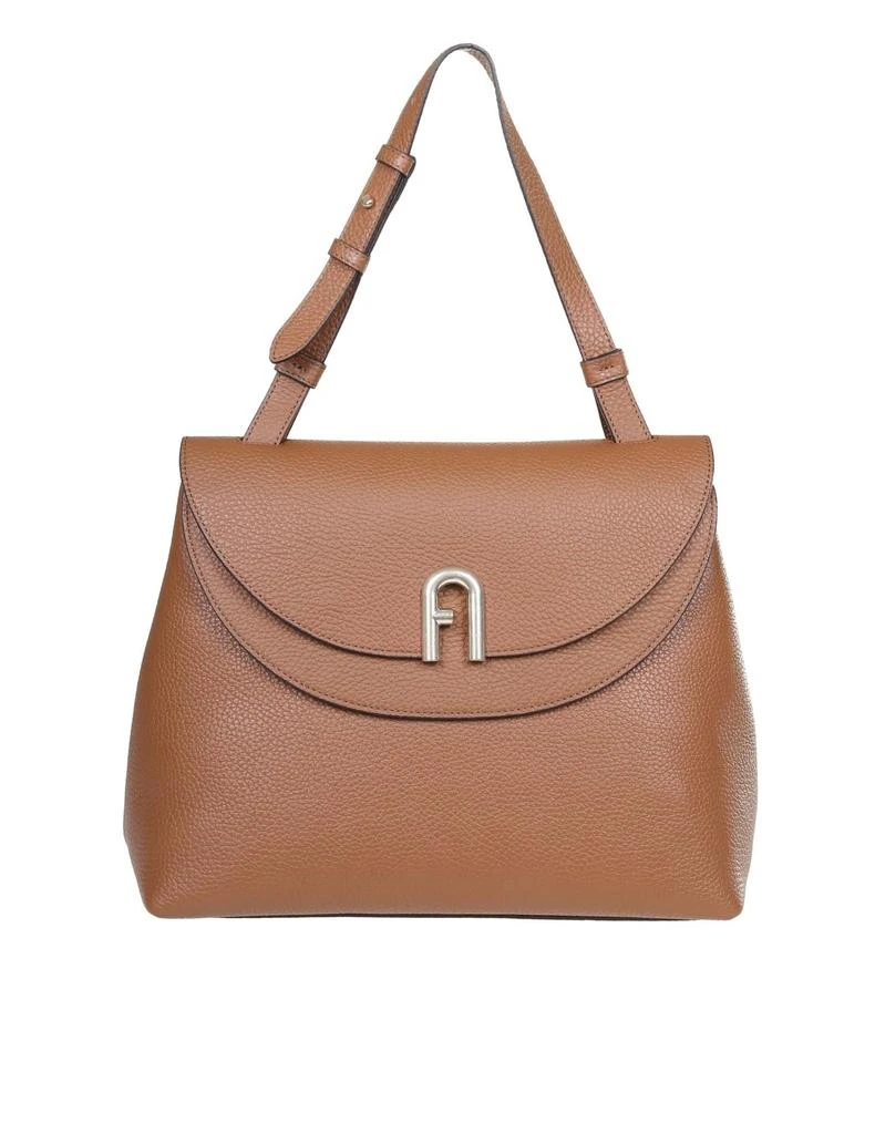 商品Furla|Furla Primula Shopping In Cognac Color Calf Leather,价格¥2566,第1张图片