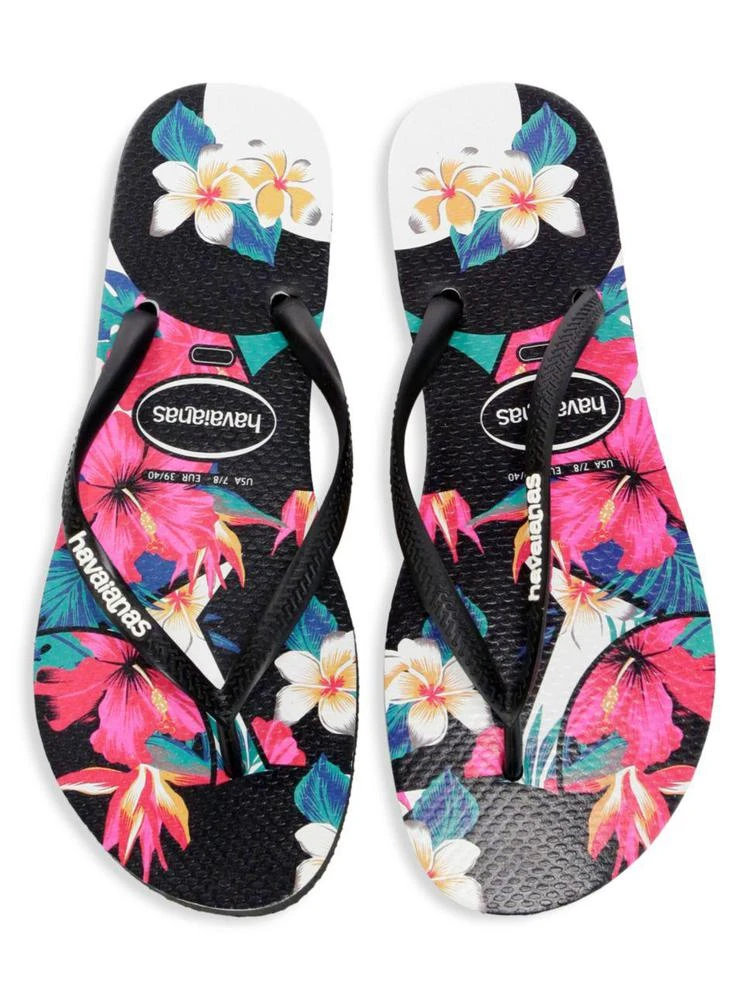 商品Havaianas|Slim Tropical Flip Flops,价格¥91,第5张图片详细描述