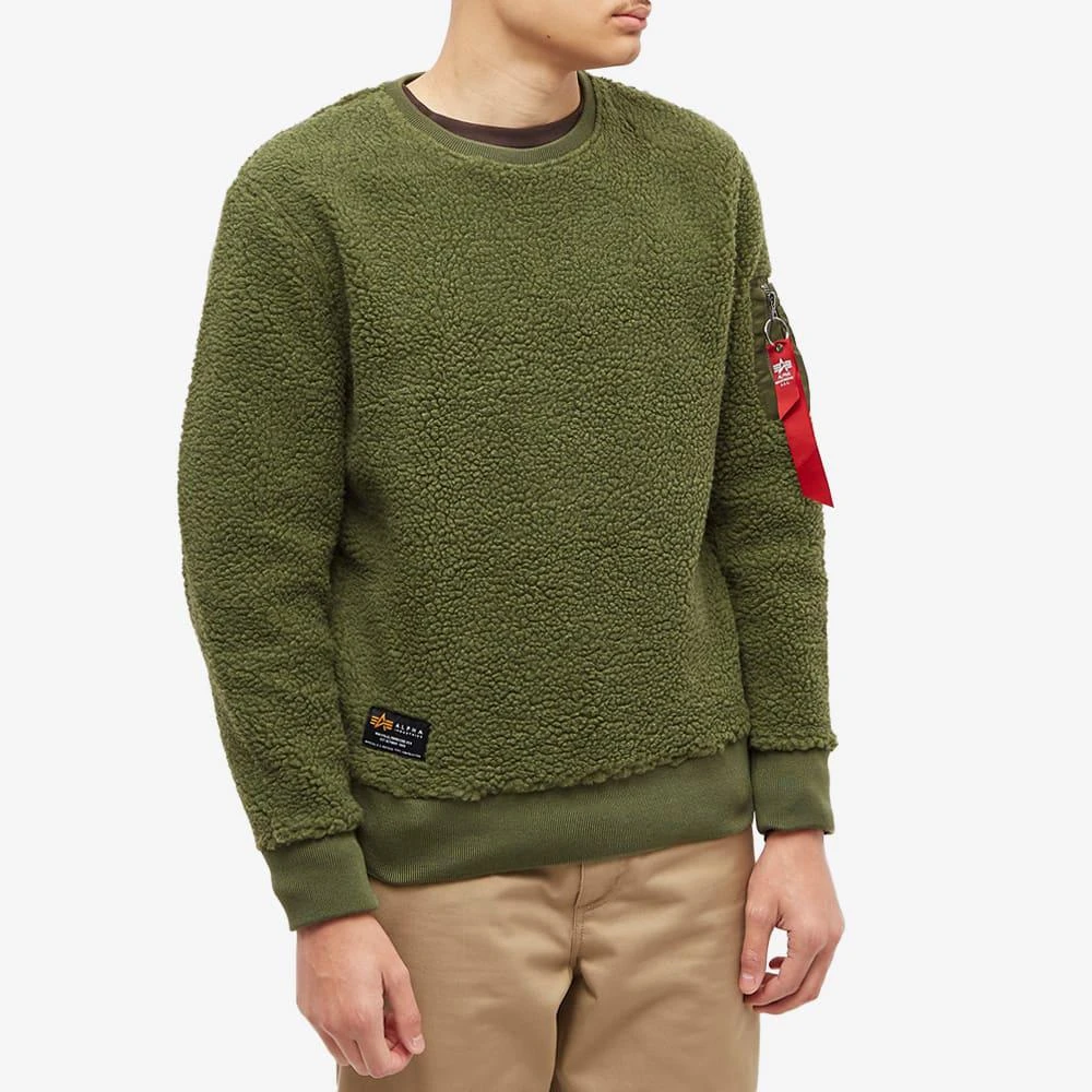 商品Alpha Industries|Alpha Industries Teddy Fleece Crew Sweat,价格¥465,第2张图片详细描述