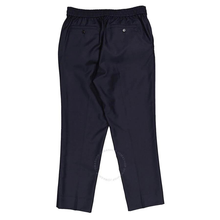 商品AMI|Men's Bleu Nuit Elasticated Waist Trousers,价格¥497,第2张图片详细描述