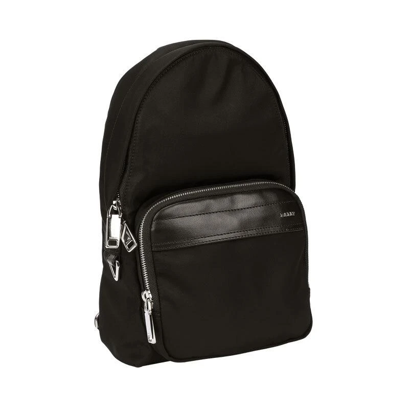 商品Bally|NEW Bally Wolfson Men's 6218218 Black Nylon XS Backpack MSRP,价格¥2244,第2张图片详细描述