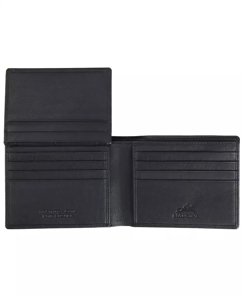 商品Mancini Leather Goods|Men's Monterrey Collection Left Wing Wallet,价格¥210,第4张图片详细描述