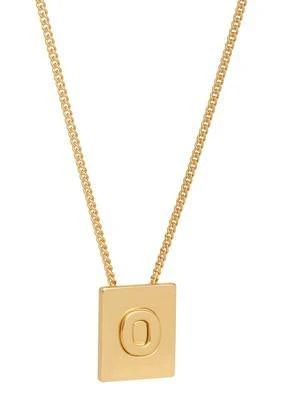 商品Celine|Alphabet金色饰面字母O黄铜项链,价格¥3739,第1张图片