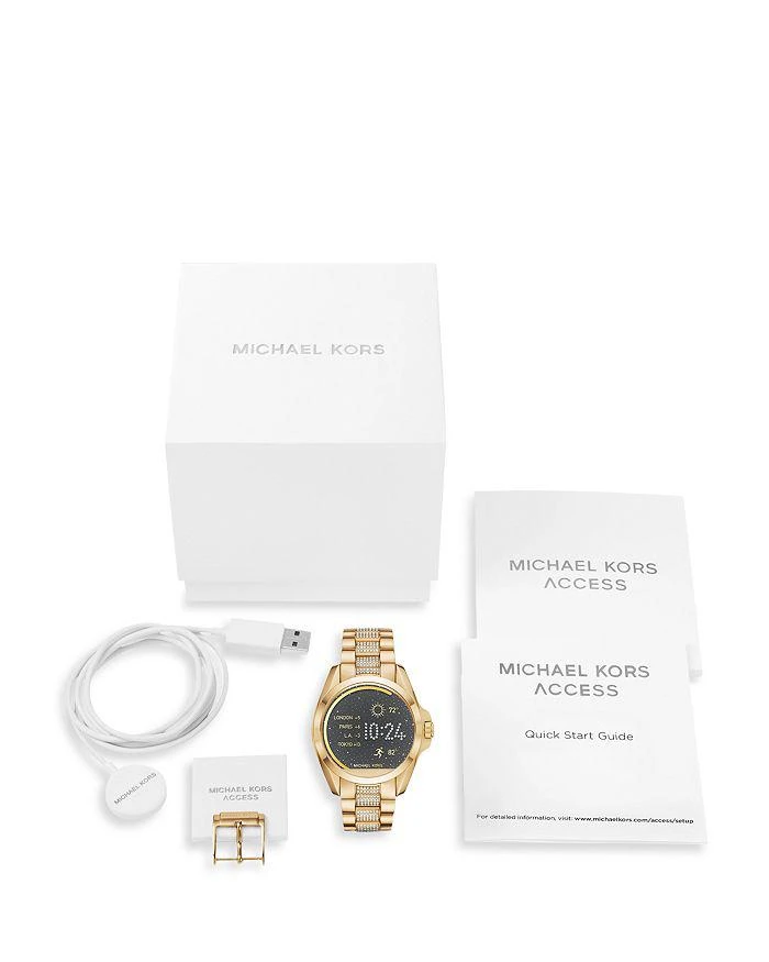 商品Michael Kors|Bradshaw Smartwatch, 44.5mm,价格¥1027,第5张图片详细描述