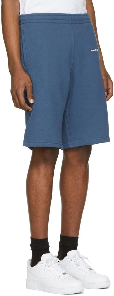 商品Off-White|Blue Logo Sweat Shorts,价格¥1341,第2张图片详细描述