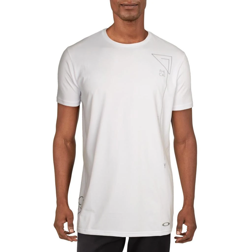 商品Oakley|Oakley RSQD18 Veil Men's Printed Short Sleeve Crewneck T-Shirt,价格¥122,第1张图片