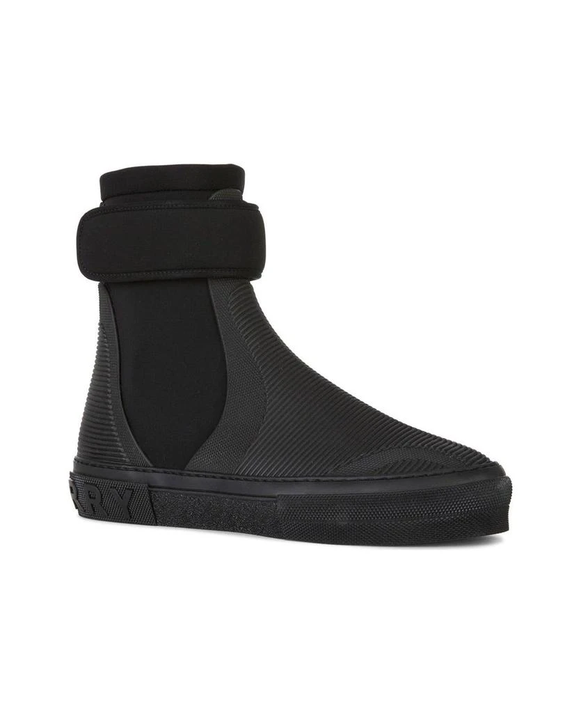 商品Burberry|Panelled High-top Sneakers,价格¥5119,第2张图片详细描述