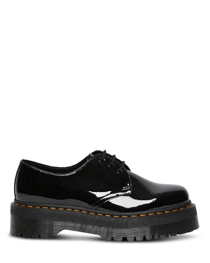 商品Dr. Martens|女式 1461 Quad-Black 系带厚底牛津鞋 ,价格¥359,第1张图片