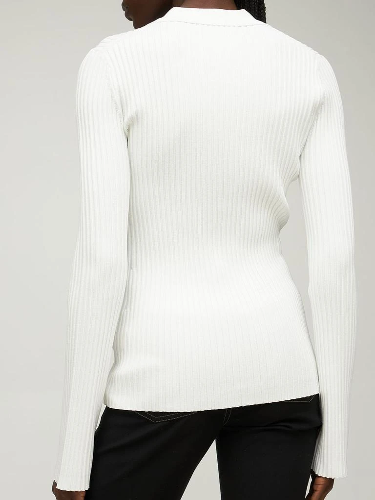 商品Helmut Lang|Ribbed Viscose Blend Top,价格¥676,第2张图片详细描述