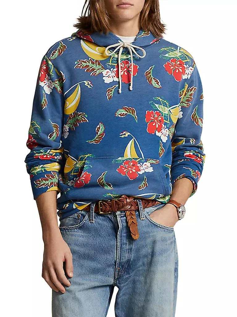 商品Ralph Lauren|Graphic Fleece Hoodie,价格¥1829,第3张图片详细描述