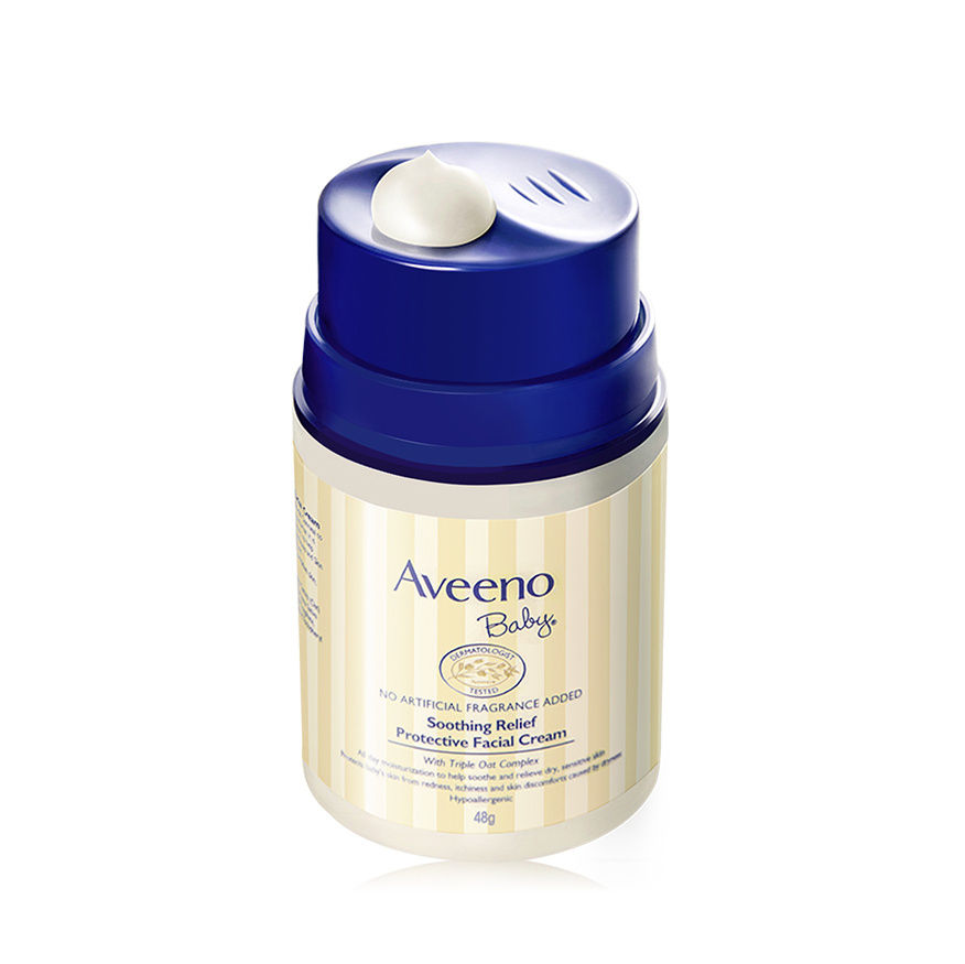 商品[国内直发] Aveeno|艾惟诺婴儿舒缓柔嫩防护面霜 48g,价格¥117,第1张图片