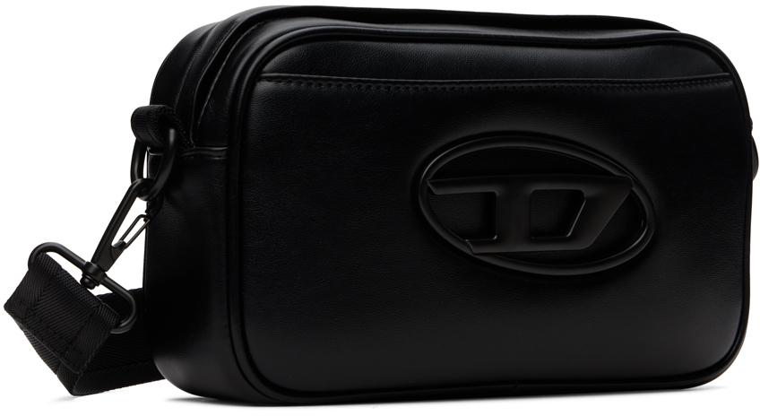 ◆DIESEL◆ Holly D Camera Shoulder Bag Black X10262P5925T801 Men's Holi-D-Camera bag in neoprene and PU | Black | Diesel