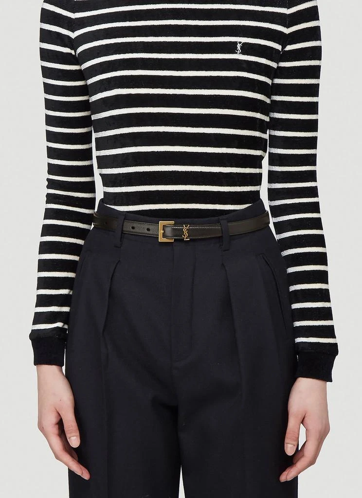 商品Yves Saint Laurent|Monogram Belt,价格¥3041,第2张图片详细描述