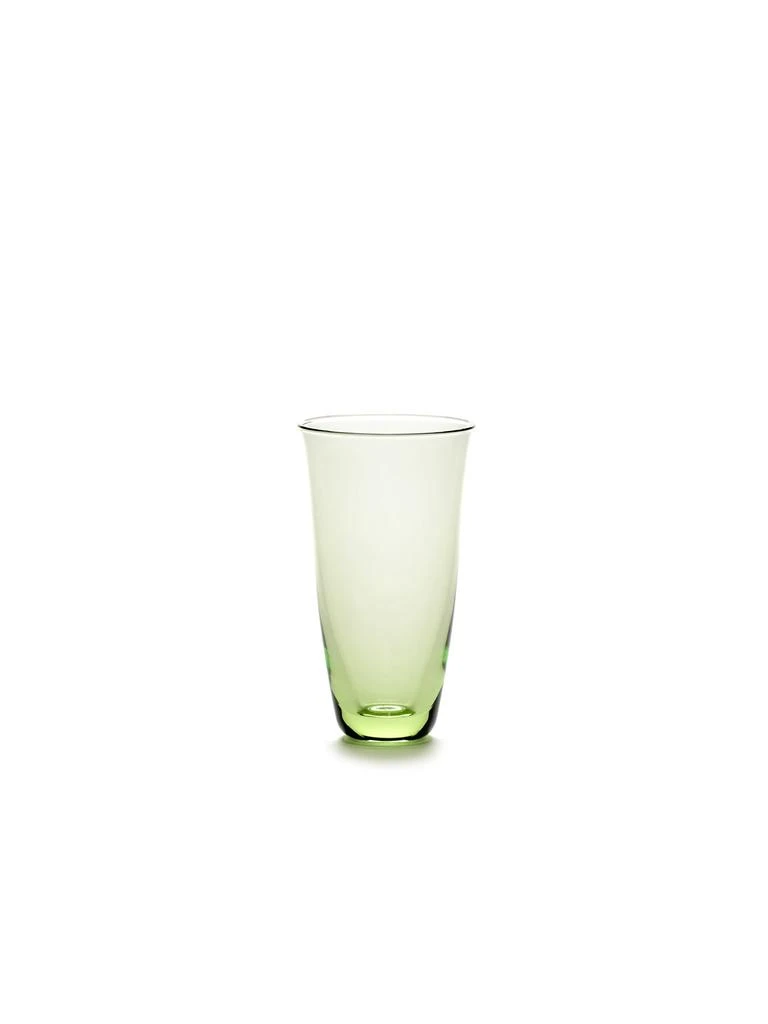 商品SERAX|SERAX X ANN DEMEULEMEESTER UNIVERSAL GLASS GREEN FRANCES (SET OF 4),价格¥971,第1张图片