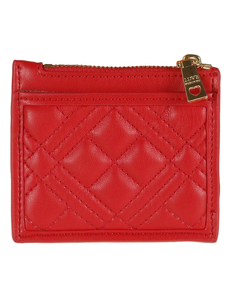 商品Love Moschino|Love Moschino Logo Quilted Card Holder,价格¥525,第2张图片详细描述