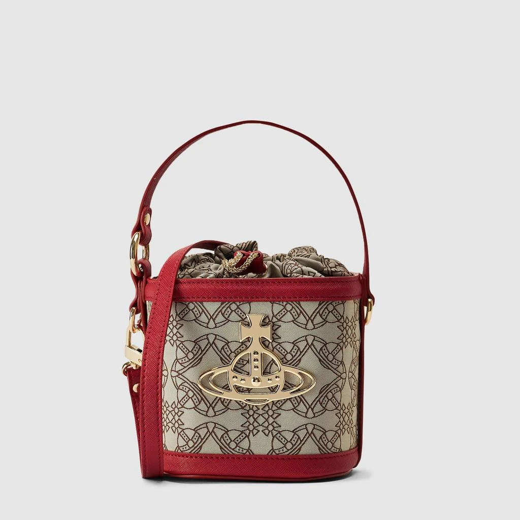 商品Vivienne Westwood|Vivienne Westwood Womens Daisy Bucket Brown Cross Body Bag,价格¥1776,第1张图片