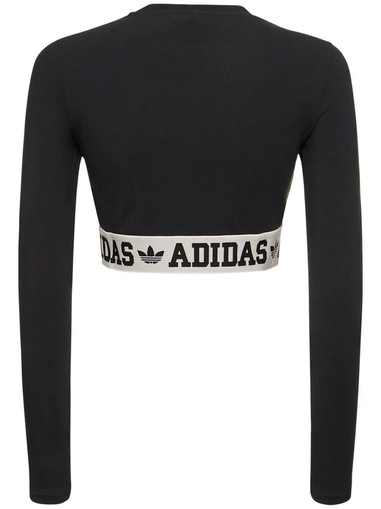 商品Adidas|Slim Long Sleeve Crop T-shirt,价格¥298,第4张图片详细描述