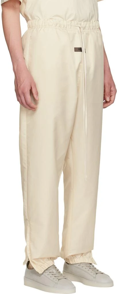 商品Essentials|Off-White Drawstring Track Pants,价格¥398,第2张图片详细描述