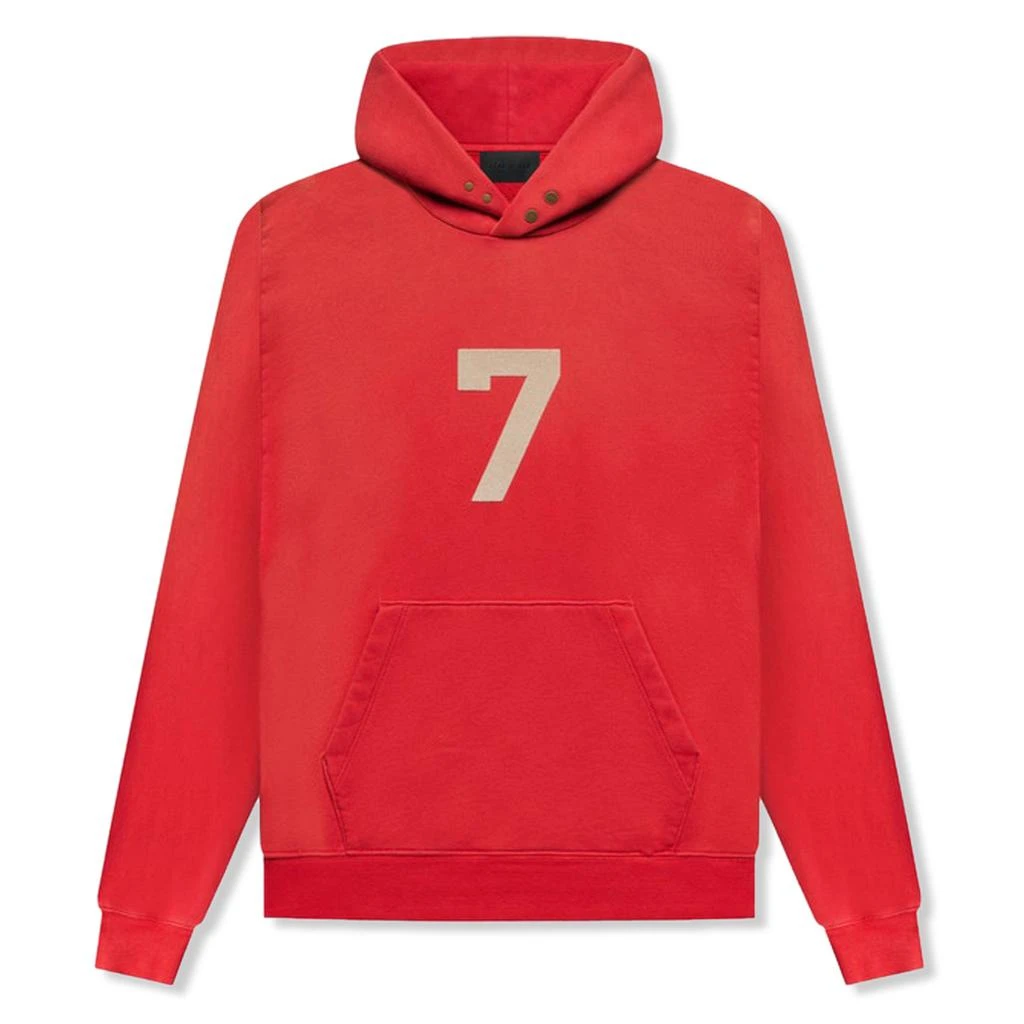 商品Essentials|Fear Of God FG Vintage Red 7th Season Hoodie,价格¥3778,第1张图片