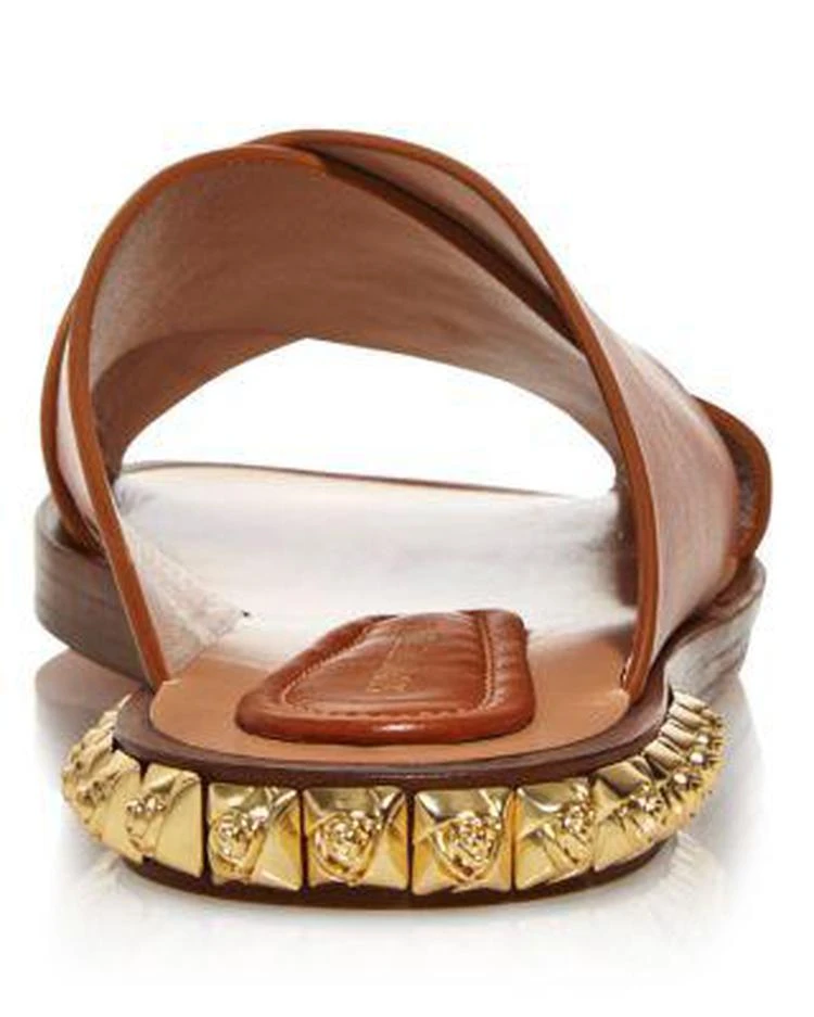 Women's Rockrose Leather Studded Slide Sandals  商品