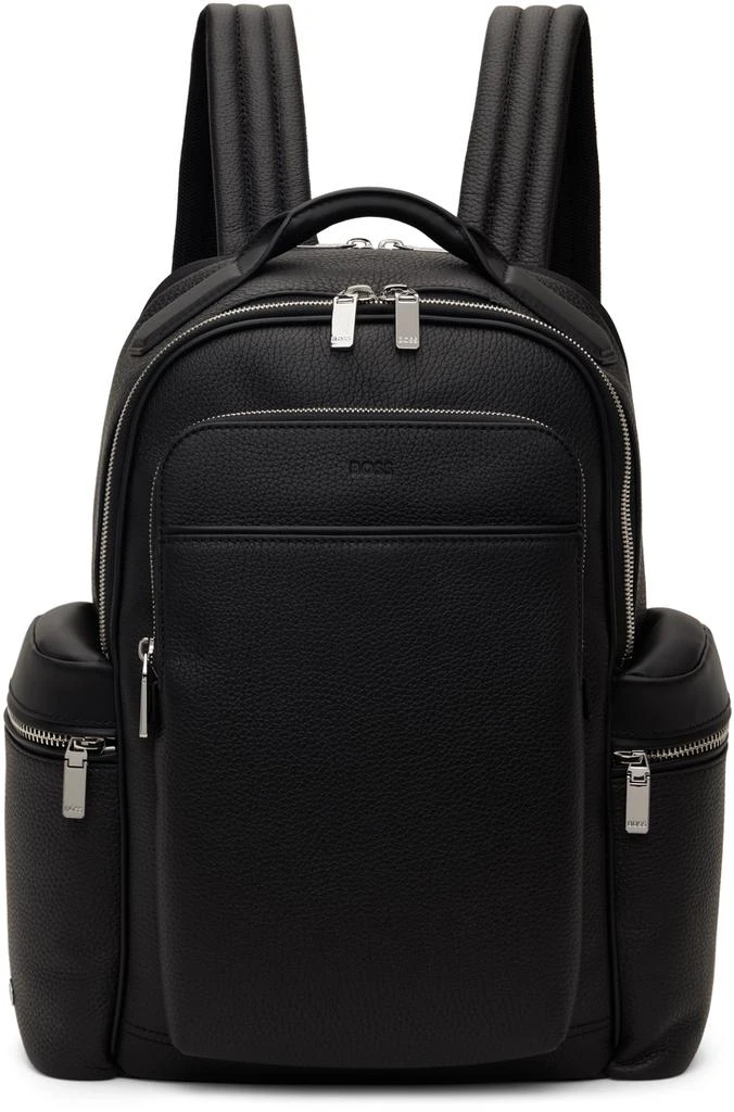 商品Hugo Boss|Black Multi-Pocket Backpack,价格¥4344,第1张图片