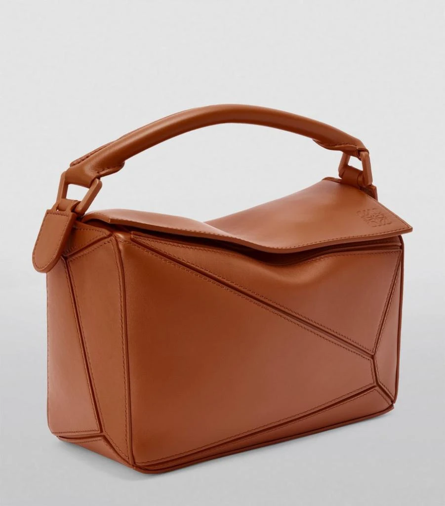 商品Loewe|Small Leather Puzzle Top-Handle Bag,价格¥2651,第4张图片详细描述