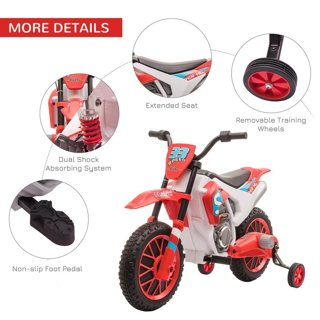 Streamdale Electric Kids' Dirt Bike 45 Minutes of Play 商品