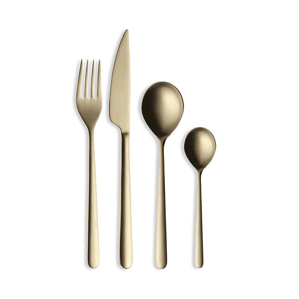 商品Mepra|Linea Champagne 5-Piece Place Setting,价格¥1872,第1张图片