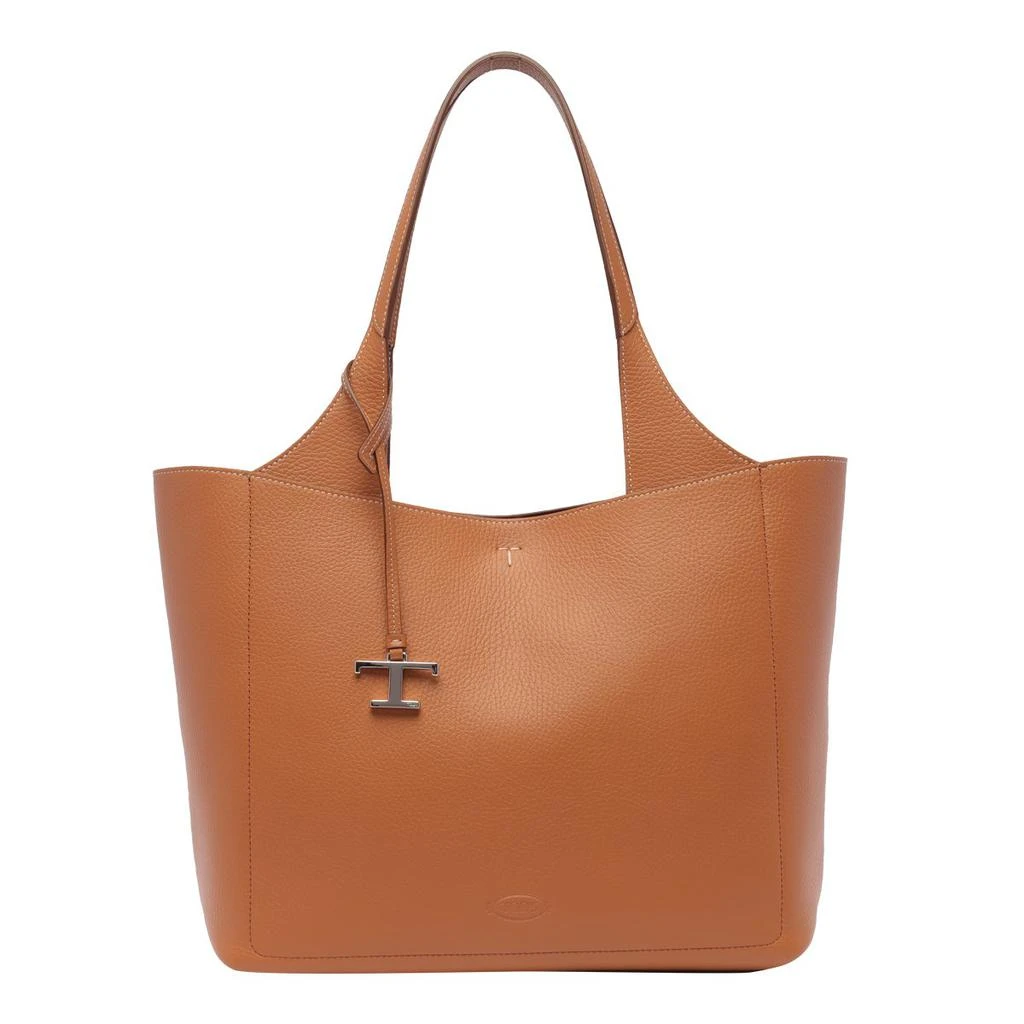 商品Tod's|Tod's Logo Plaque Medium Tote Bag,价格¥5625,第1张图片