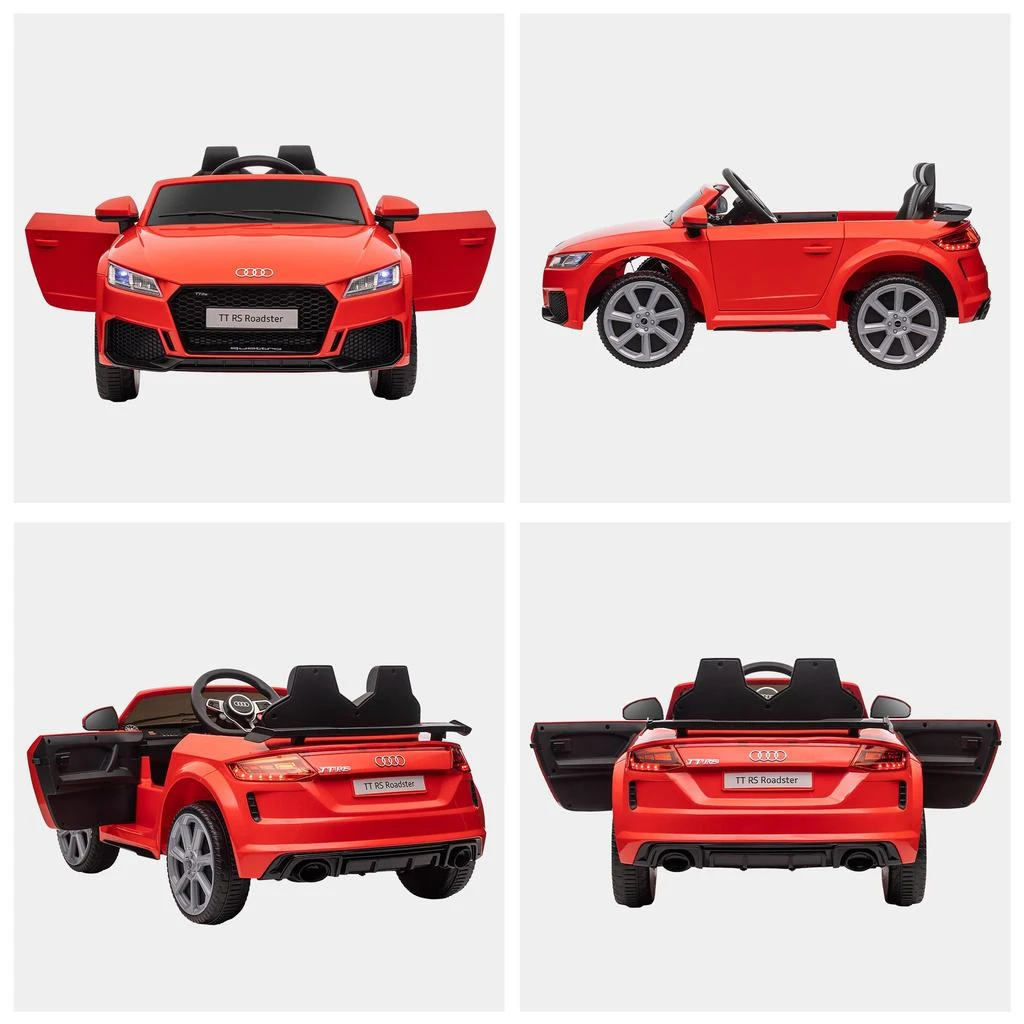 商品Streamdale Furniture|Streamdale Officially Licensed Audi TT RS Electric Kid's Car with Remote Control,价格¥2747,第3张图片详细描述