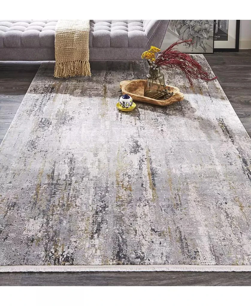 商品Feizy|Cadiz R3887 Ivory 4'10" x 7'10" Area Rug,价格¥4920,第4张图片详细描述