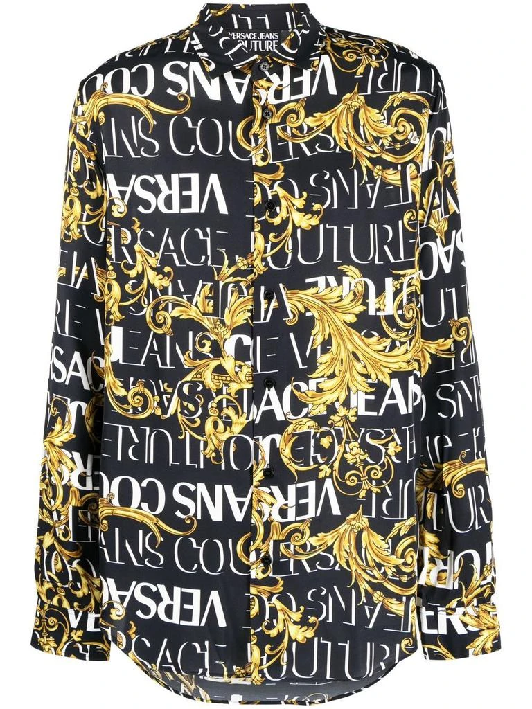 商品Versace|PRINT LOGO BAROQUE SHIRTS,价格¥3086,第1张图片