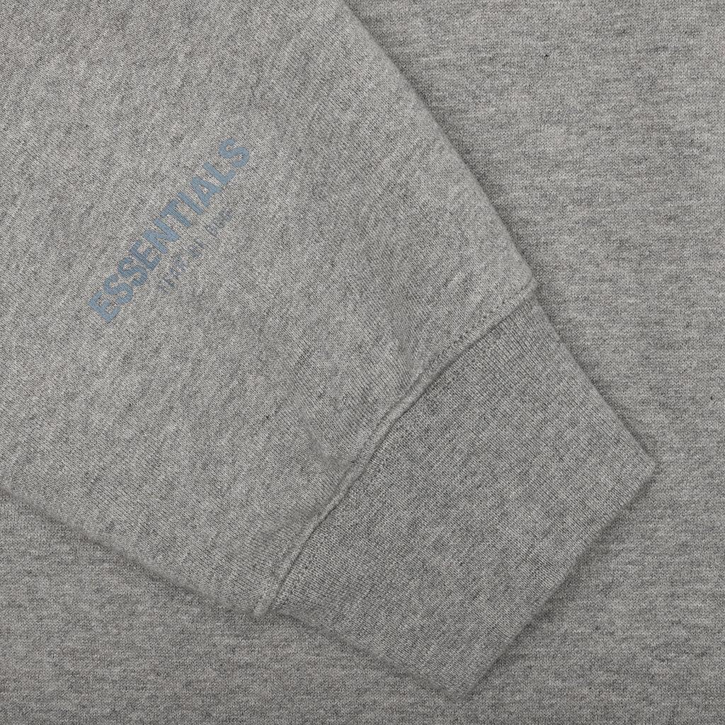 Fear of God Essentials Pullover Crewneck - Dark Heather Oatmeal商品第4张图片规格展示