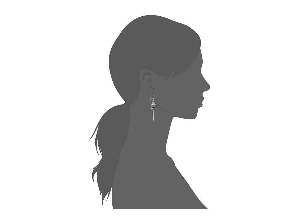 商品Brighton|Intrigue Teardrop French Wire Earrings,价格¥325,第3张图片详细描述
