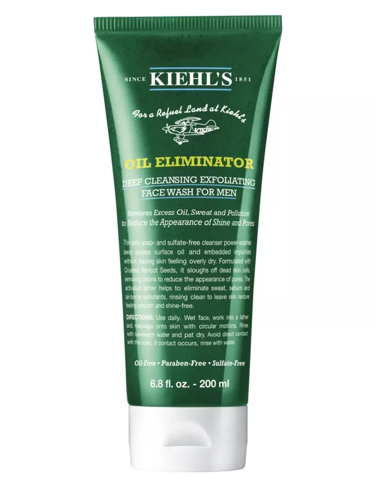 商品Kiehl's|Oil Eliminator Deep Cleansing Exfoliating Face Wash For Men,价格¥179,第1张图片