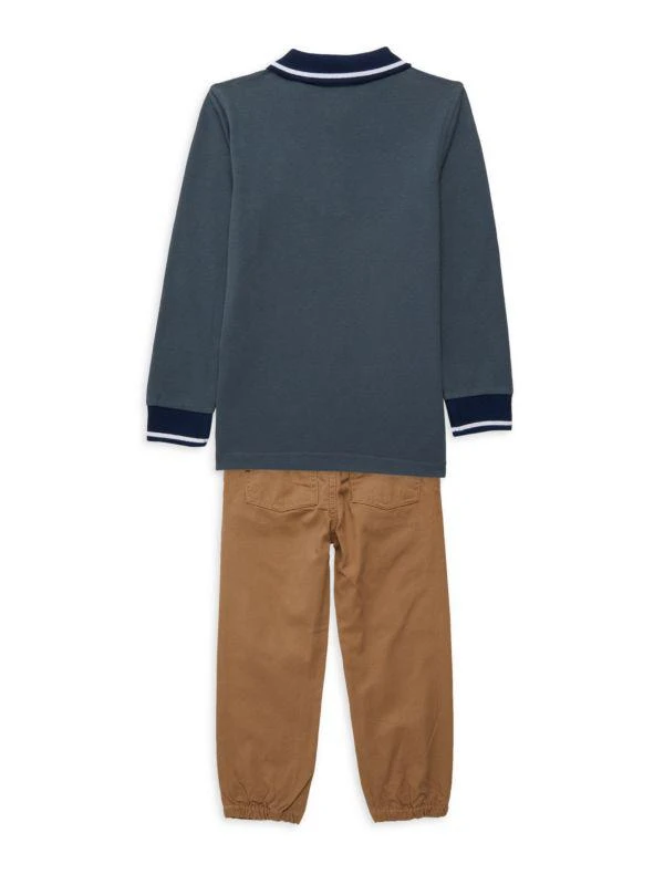 商品Tommy Hilfiger|Baby Boy’s 2-Piece Polo & Pants Set,价格¥72,第2张图片详细描述