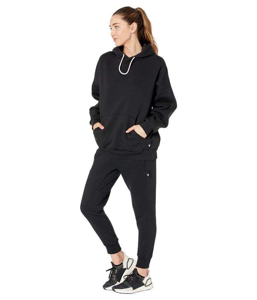 商品Adidas|Studio Lounge Fleece Pullover Hoodie,价格¥216,第4张图片详细描述