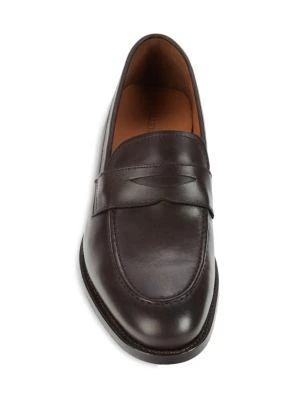 Shelby Leather Penny Loafers 商品